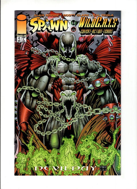 Spawn / WildC.A.T.s #4 (1996)      Buy & Sell Comics Online Comic Shop Toronto Canada
