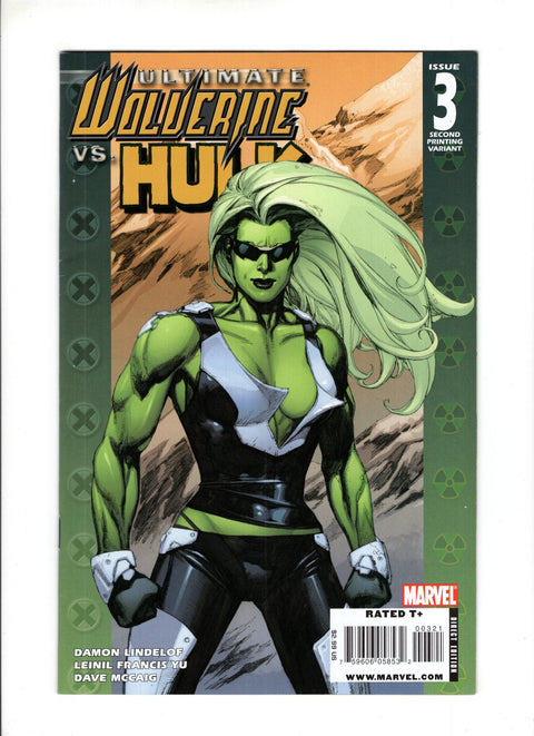 Ultimate Wolverine vs. Hulk #3 (2009) Leinil Francis Yu 2nd Print Variant Leinil Francis Yu 2nd Print Variant Buy & Sell Comics Online Comic Shop Toronto Canada