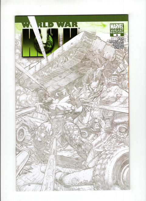 World War Hulk #3 (Cvr C) (2007) David Finch Sketch Variant C David Finch Sketch Variant Buy & Sell Comics Online Comic Shop Toronto Canada