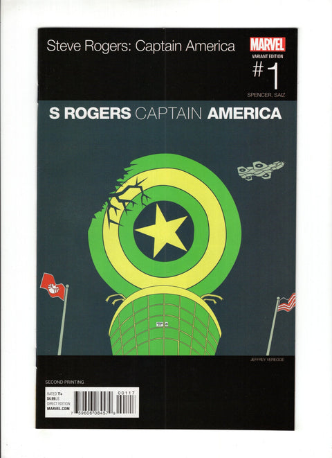 Captain America: Steve Rogers #1 (Cvr J) (2016) 2nd Printing Jeffrey Veregge Hip-Hop  J 2nd Printing Jeffrey Veregge Hip-Hop  Buy & Sell Comics Online Comic Shop Toronto Canada