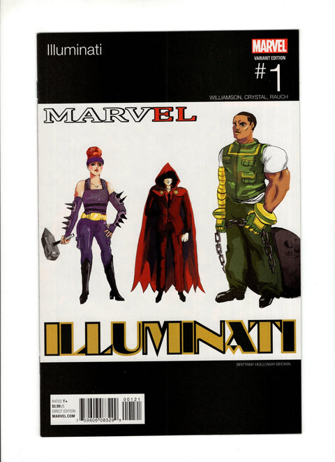 Illuminati, Vol. 1 #1 (Cvr B) (2015) Holloway Brown Hip-Hop Variant  B Holloway Brown Hip-Hop Variant  Buy & Sell Comics Online Comic Shop Toronto Canada