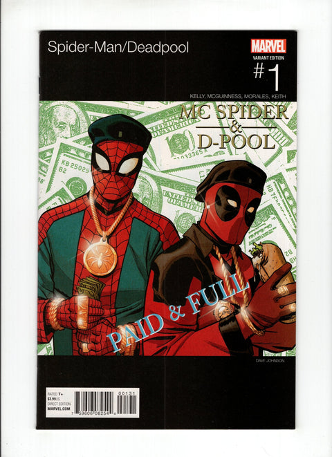 Spider-Man / Deadpool, Vol. 1 #1 (Cvr B) (2016) Dave Johnson Hip-Hop Variant B Dave Johnson Hip-Hop Variant Buy & Sell Comics Online Comic Shop Toronto Canada