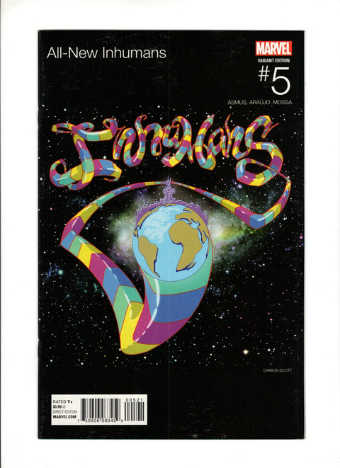 All-New Inhumans #5 (Cvr B) (2016) Damion Scott Hip-Hop Variant B Damion Scott Hip-Hop Variant Buy & Sell Comics Online Comic Shop Toronto Canada