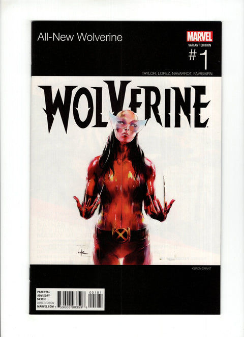 All-New Wolverine #1 (Cvr H) (2015) Keron Grant Hip-Hop Variant H Keron Grant Hip-Hop Variant Buy & Sell Comics Online Comic Shop Toronto Canada