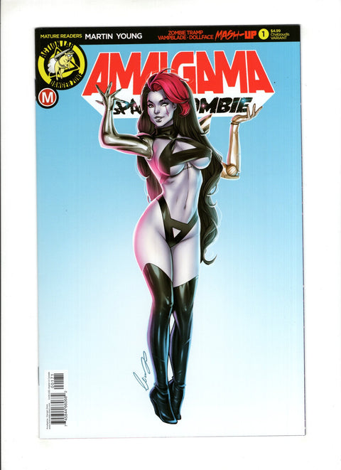 Amalgama Space Zombie #1 (Cvr G) (2019) Elias Chatzoudis G Elias Chatzoudis Buy & Sell Comics Online Comic Shop Toronto Canada