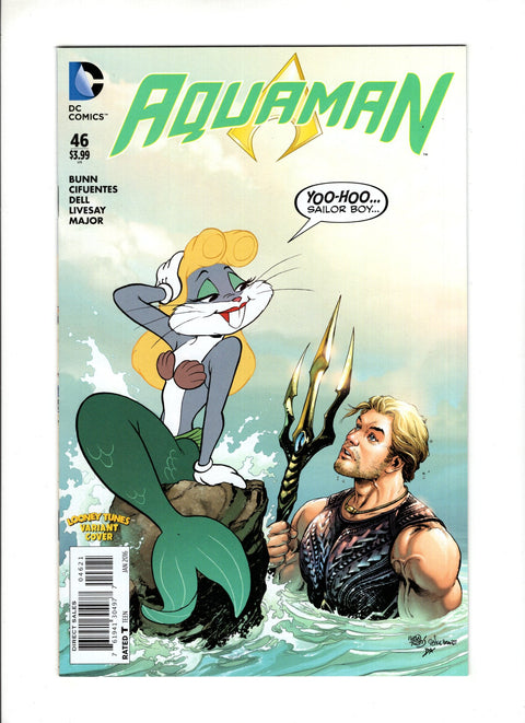 Aquaman, Vol. 7 #46 (Cvr C) (2015) Looney Tunes Variant C Looney Tunes Variant Buy & Sell Comics Online Comic Shop Toronto Canada