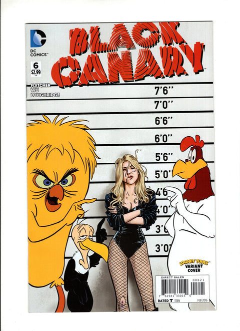 Black Canary, Vol. 4 #6 (Cvr B) (2015) Looney Tunes Variant B Looney Tunes Variant Buy & Sell Comics Online Comic Shop Toronto Canada