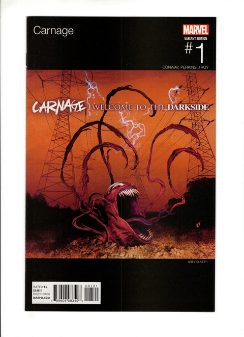 Carnage, Vol. 2 #1 (Cvr B) (2015) Ariel Olivetti Marvel Hip-Hop Variant B Ariel Olivetti Marvel Hip-Hop Variant Buy & Sell Comics Online Comic Shop Toronto Canada
