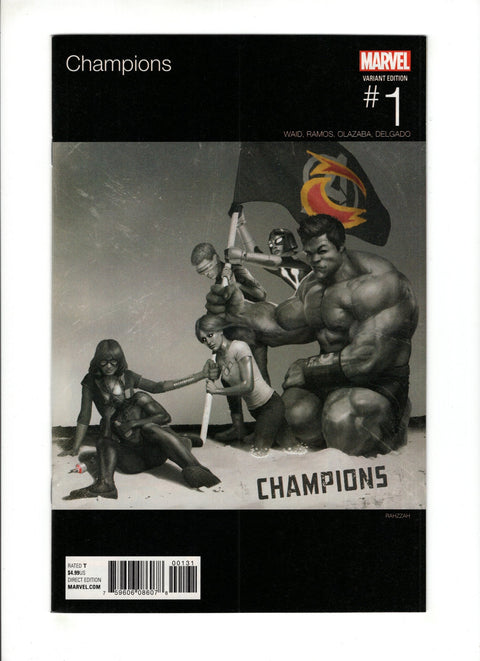 Champions, Vol. 2 #1 (Cvr C) (2016) Rahzzah Hip-Hop Variant  C Rahzzah Hip-Hop Variant  Buy & Sell Comics Online Comic Shop Toronto Canada