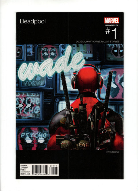 Deadpool, Vol. 5 #1 (Cvr F) (2015) Kaare Andrews Hip-Hop Variant F Kaare Andrews Hip-Hop Variant Buy & Sell Comics Online Comic Shop Toronto Canada