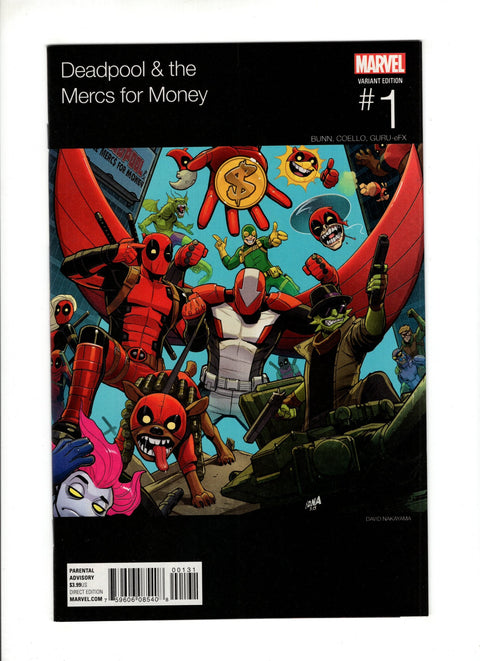 Deadpool & the Mercs For Money, Vol. 2 #1 (Cvr C) (2016) David Nakayama Hip-Hop Variant  C David Nakayama Hip-Hop Variant  Buy & Sell Comics Online Comic Shop Toronto Canada