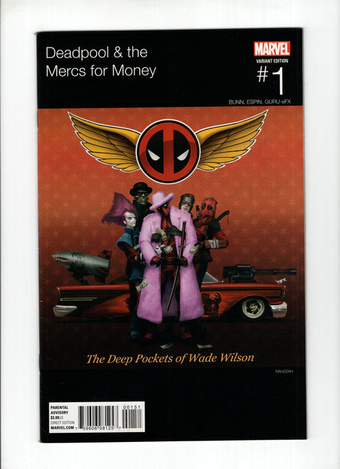 Deadpool & the Mercs For Money, Vol. 1 #1 (Cvr E) (2016) Rahzzah Marvel Hip-Hop Variant  E Rahzzah Marvel Hip-Hop Variant  Buy & Sell Comics Online Comic Shop Toronto Canada