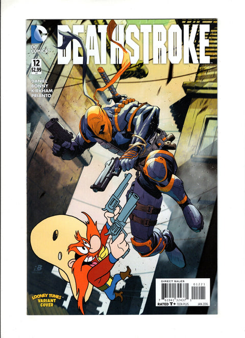 Deathstroke, Vol. 3 #12 (Cvr B) (2015) Looney Tunes Variant B Looney Tunes Variant Buy & Sell Comics Online Comic Shop Toronto Canada