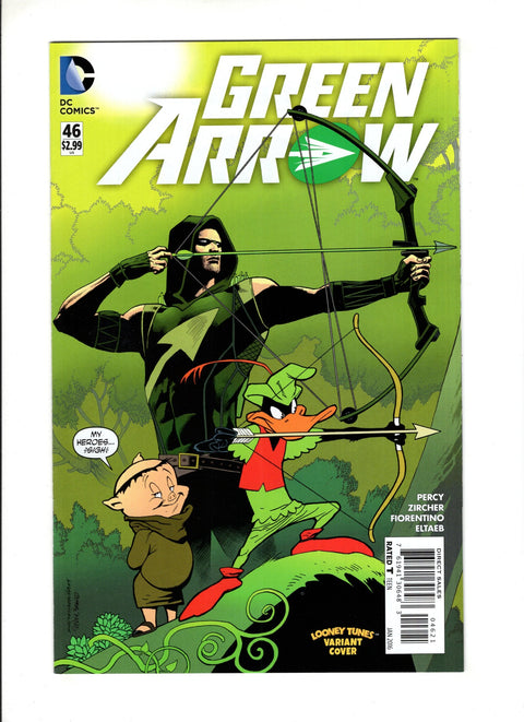 Green Arrow, Vol. 5 #46 (Cvr B) (2015) Looney Tunes Variant B Looney Tunes Variant Buy & Sell Comics Online Comic Shop Toronto Canada