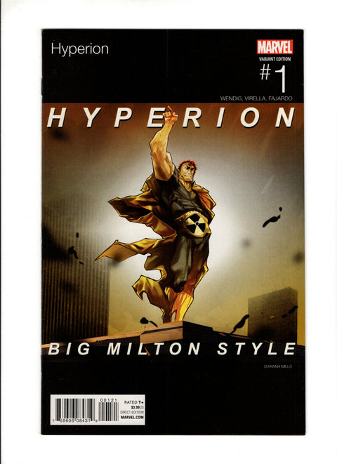 Hyperion (Marvel Comics), Vol. 1 #1 (Cvr B) (2016) Shawna Mills Hip-Hop Variant B Shawna Mills Hip-Hop Variant Buy & Sell Comics Online Comic Shop Toronto Canada