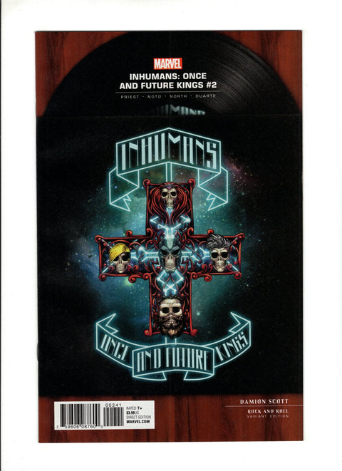 Inhumans: Once and Future Kings #2 (Cvr D) (2017) Damion Scott Rock-N-Roll Variant D Damion Scott Rock-N-Roll Variant Buy & Sell Comics Online Comic Shop Toronto Canada