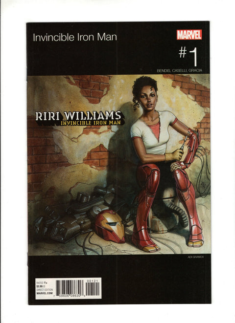 Invincible Iron Man, Vol. 3 #1 (Cvr B) (2016) Adi Granov Hip-Hop Variant B Adi Granov Hip-Hop Variant Buy & Sell Comics Online Comic Shop Toronto Canada