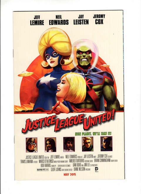 Justice League United #10 (Cvr B) (2015) Movie Poster Variant  B Movie Poster Variant  Buy & Sell Comics Online Comic Shop Toronto Canada