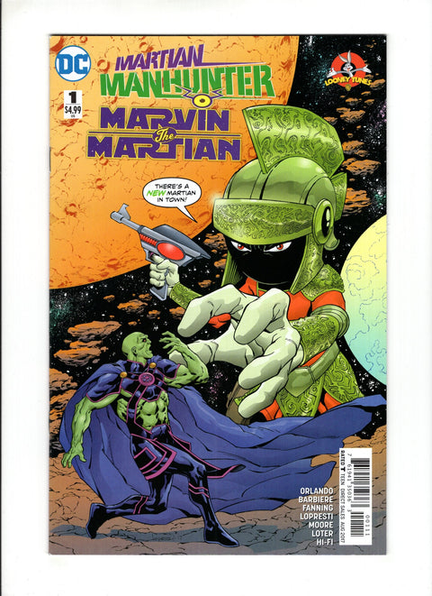 Martian Manhunter / Marvin The Martian Special #1 (Cvr A) (2017) Aaron Lopresti A Aaron Lopresti Buy & Sell Comics Online Comic Shop Toronto Canada