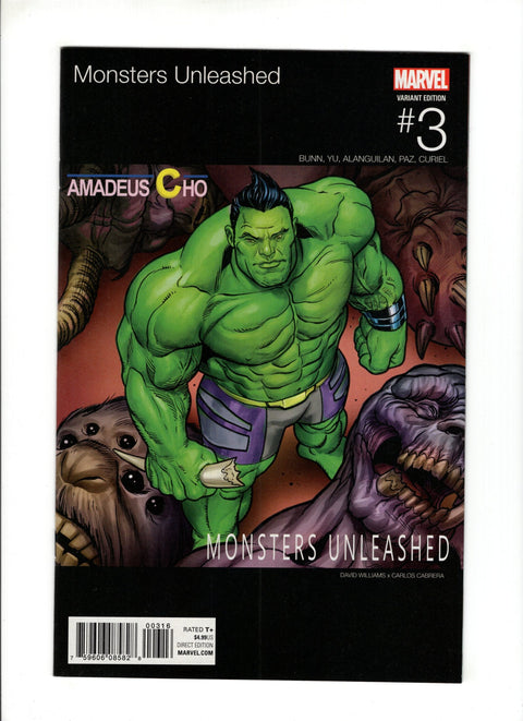 Monsters Unleashed, Vol. 2 #3 (Cvr H) (2017) David Williams Hip-Hop Variant H David Williams Hip-Hop Variant Buy & Sell Comics Online Comic Shop Toronto Canada