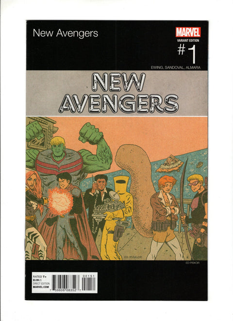 New Avengers, Vol. 4 #1 (Cvr E) (2015) Ed Piskor Hip-Hop Variant E Ed Piskor Hip-Hop Variant Buy & Sell Comics Online Comic Shop Toronto Canada
