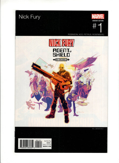 Nick Fury #1 (Cvr B) (2017) Bill Sienkiewicz Hip-Hop Variant B Bill Sienkiewicz Hip-Hop Variant Buy & Sell Comics Online Comic Shop Toronto Canada