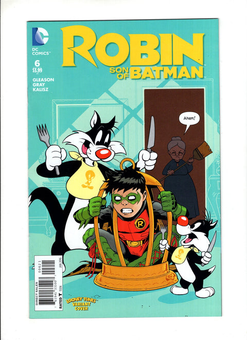 Robin: Son of Batman #6 (Cvr B) (2015) Spike Brandt & Patrick Gleason Looney Tunes Variant B Spike Brandt & Patrick Gleason Looney Tunes Variant Buy & Sell Comics Online Comic Shop Toronto Canada