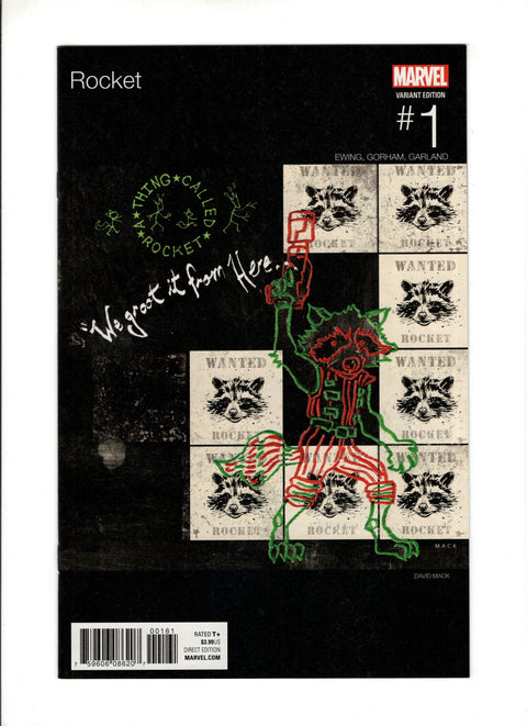 Rocket #1 (Cvr F) (2017) David Mack Hip-Hop Variant F David Mack Hip-Hop Variant Buy & Sell Comics Online Comic Shop Toronto Canada