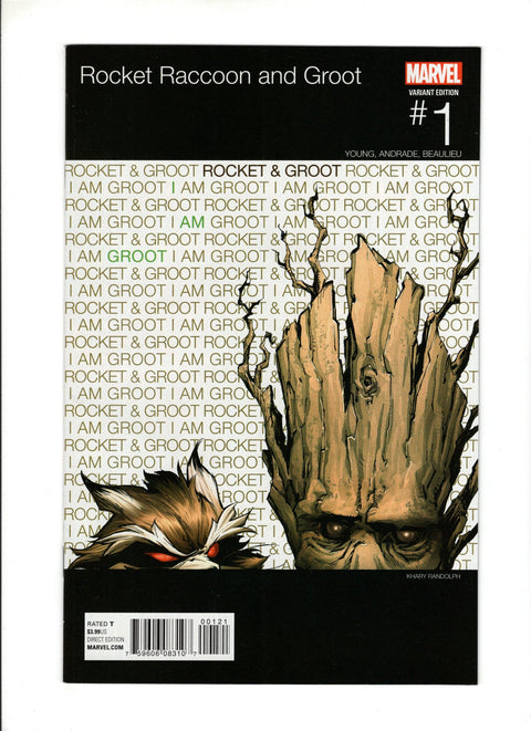 Rocket Raccoon and Groot, Vol. 1 #1 (Cvr B) (2016) Khary Randolph Hip-Hop Variant  B Khary Randolph Hip-Hop Variant  Buy & Sell Comics Online Comic Shop Toronto Canada