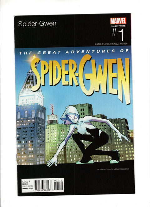 Spider-Gwen, Vol. 2 #1 (Cvr J) (2015) Humberto Ramos Hip-Hop Variant J Humberto Ramos Hip-Hop Variant Buy & Sell Comics Online Comic Shop Toronto Canada
