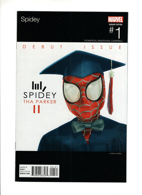 Spidey, Vol. 1 #1 (Cvr B) (2015) Gyimah Gariba Marvel Hip-Hop Variant B Gyimah Gariba Marvel Hip-Hop Variant Buy & Sell Comics Online Comic Shop Toronto Canada