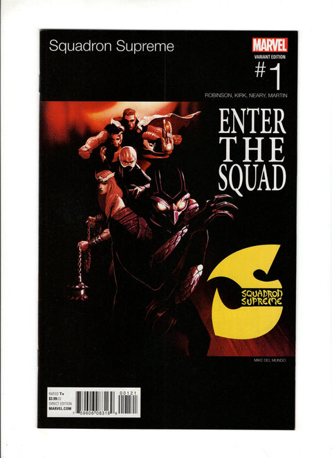 Squadron Supreme, Vol. 4 #1 (Cvr B) (2015) Del Mundo Hip-Hop Variant B Del Mundo Hip-Hop Variant Buy & Sell Comics Online Comic Shop Toronto Canada