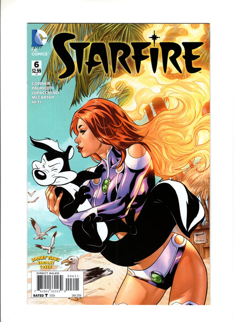 Starfire, Vol. 2 #6 (Cvr B) (2015) Looney Tunes Variant B Looney Tunes Variant Buy & Sell Comics Online Comic Shop Toronto Canada