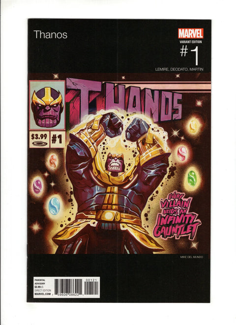 Thanos, Vol. 2 #1 (Cvr B) (2016) Mike Del Mundo Hip-Hop Variant B Mike Del Mundo Hip-Hop Variant Buy & Sell Comics Online Comic Shop Toronto Canada