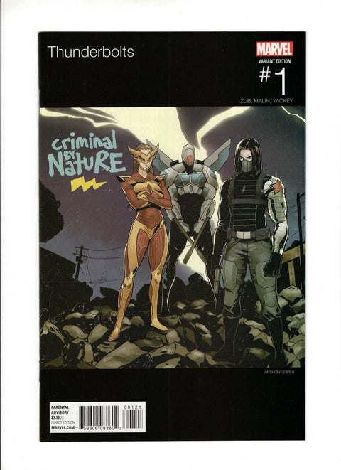 Thunderbolts, Vol. 3 #1 (Cvr B) (2016) Tony Piper Hip-Hop Variant B Tony Piper Hip-Hop Variant Buy & Sell Comics Online Comic Shop Toronto Canada