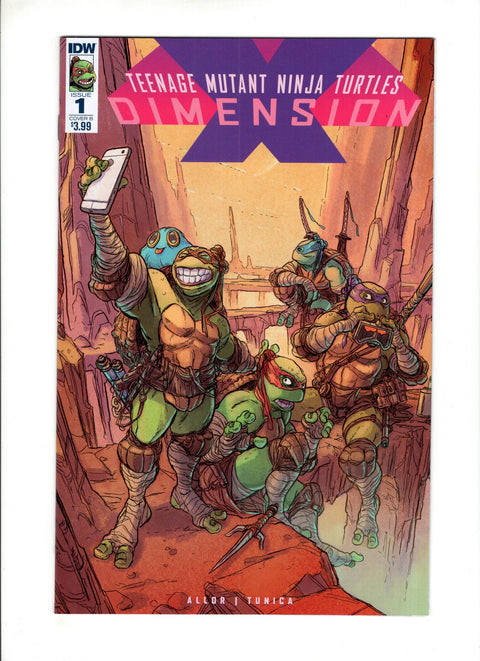 Teenage Mutant Ninja Turtles: Dimension X #1 (Cvr B) (2017) Variant Pablo Tunica B Variant Pablo Tunica Buy & Sell Comics Online Comic Shop Toronto Canada