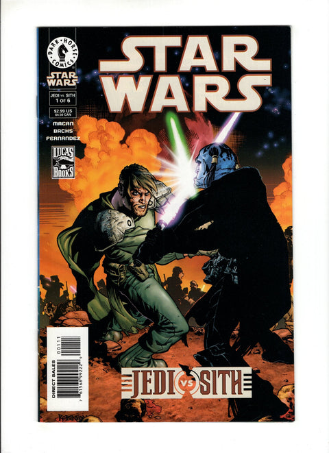 Star Wars: Jedi vs. Sith #1 (2001) 1st Darth Bane 1st Darth Bane Buy & Sell Comics Online Comic Shop Toronto Canada