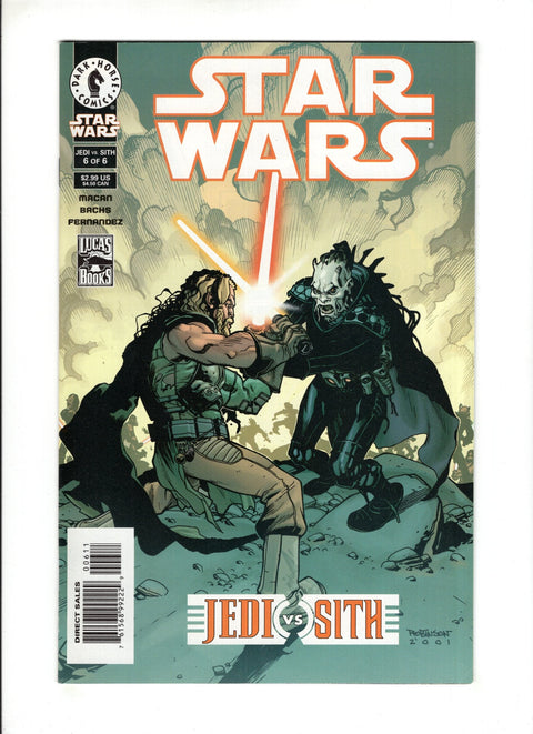 Star Wars: Jedi vs. Sith #6 (2001) 1st Darth Zannah 1st Darth Zannah Buy & Sell Comics Online Comic Shop Toronto Canada