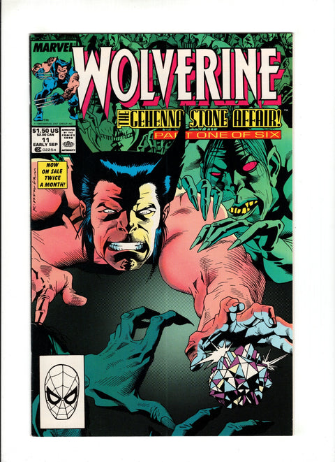 Wolverine, Vol. 2 #11 (1989) Buy & Sell Comics Online Comic Shop Toronto Canada