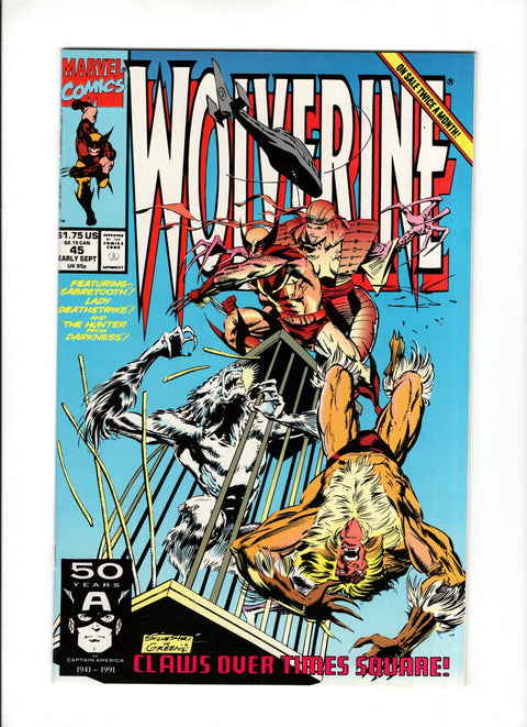 Wolverine, Vol. 2 #45 (1991) Buy & Sell Comics Online Comic Shop Toronto Canada
