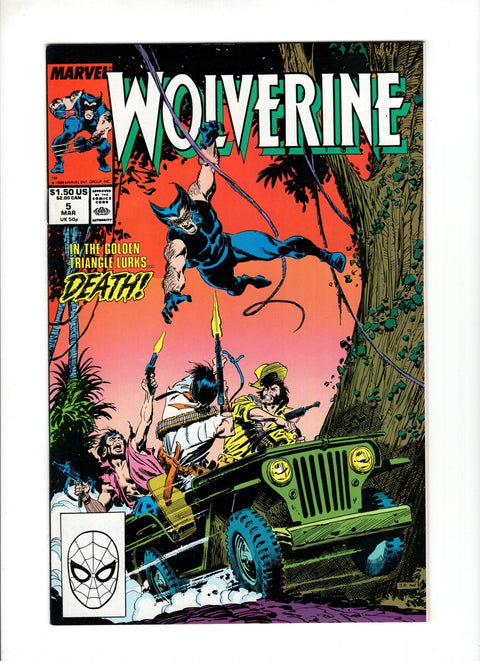 Wolverine, Vol. 2 #5 (1988) Buy & Sell Comics Online Comic Shop Toronto Canada