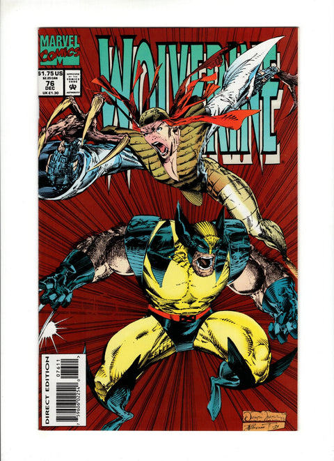Wolverine, Vol. 2 #76 (1993) Buy & Sell Comics Online Comic Shop Toronto Canada