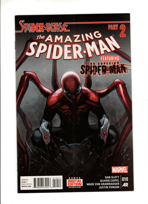The Amazing Spider-Man, Vol. 3 #10 (Cvr A) (2014) 1st Spider-Punk A 1st Spider-Punk Buy & Sell Comics Online Comic Shop Toronto Canada