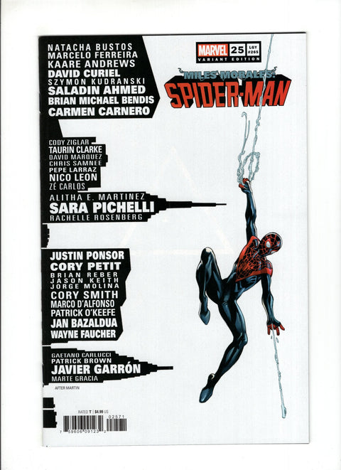 Miles Morales: Spider-Man, Vol. 1 #25 (Cvr G) (2021) Mark Bagley Variant G Mark Bagley Variant Buy & Sell Comics Online Comic Shop Toronto Canada