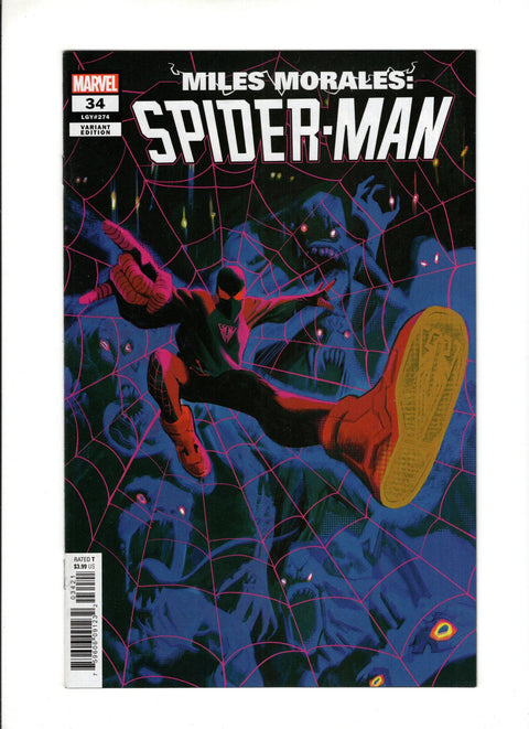 Miles Morales: Spider-Man, Vol. 1 #34 (Cvr B) (2022) Daniel Acuña Variant B Daniel Acuña Variant Buy & Sell Comics Online Comic Shop Toronto Canada