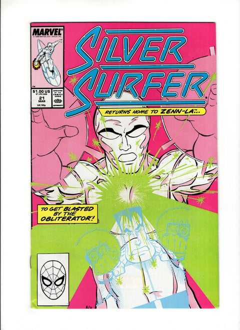 Silver Surfer, Vol. 3 #21 (1988) Buy & Sell Comics Online Comic Shop Toronto Canada