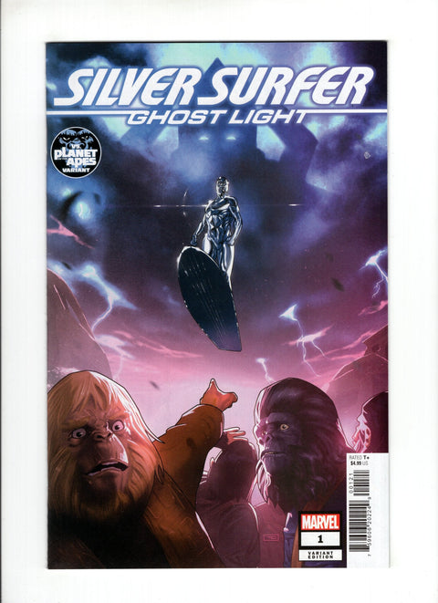 Silver Surfer: Ghost Light #1 (Cvr B) (2023) Taurin Clarke Planet of The Apes Variant B Taurin Clarke Planet of The Apes Variant Buy & Sell Comics Online Comic Shop Toronto Canada