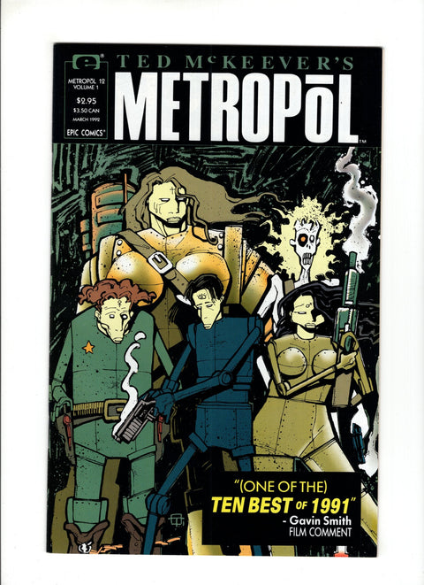 Ted McKeever's Metropol #12 (1992) Buy & Sell Comics Online Comic Shop Toronto Canada