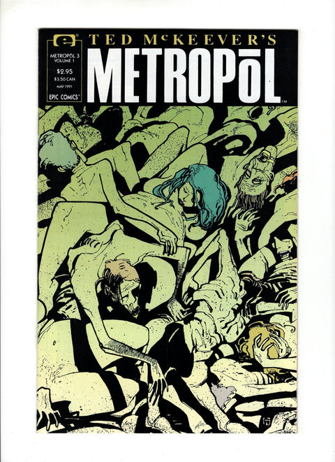 Ted McKeever's Metropol #3 (1991) Buy & Sell Comics Online Comic Shop Toronto Canada