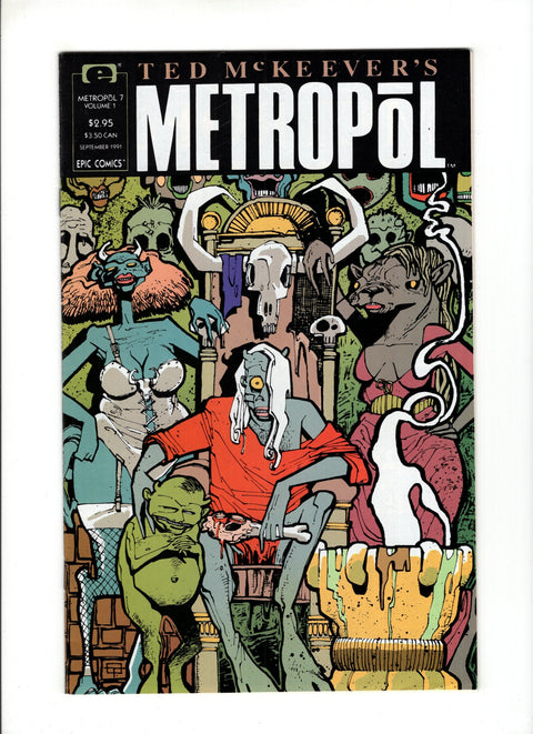 Ted McKeever's Metropol #7 (1991) Buy & Sell Comics Online Comic Shop Toronto Canada